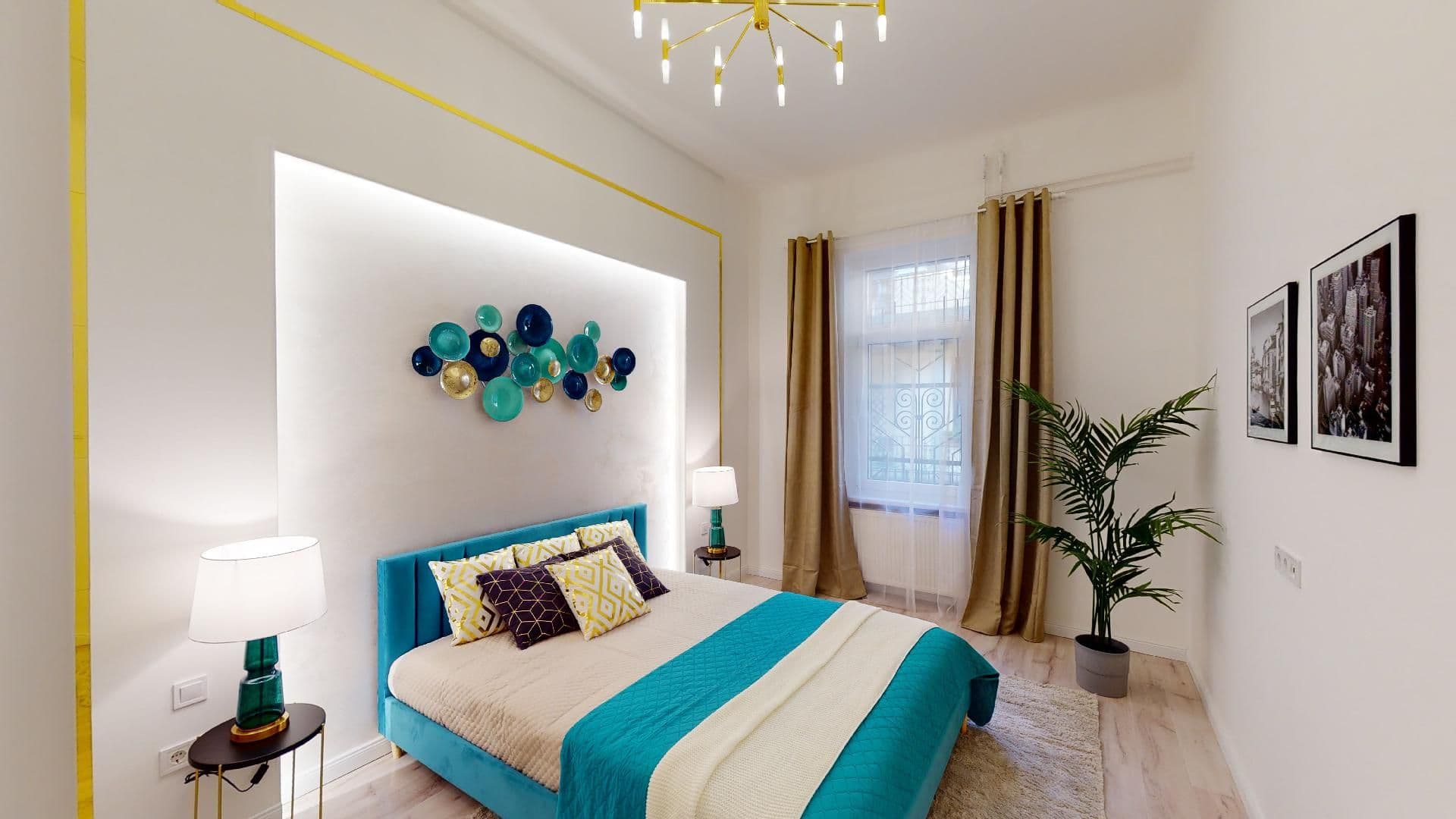 Luxuriuos art-deco Apartment with Danube view