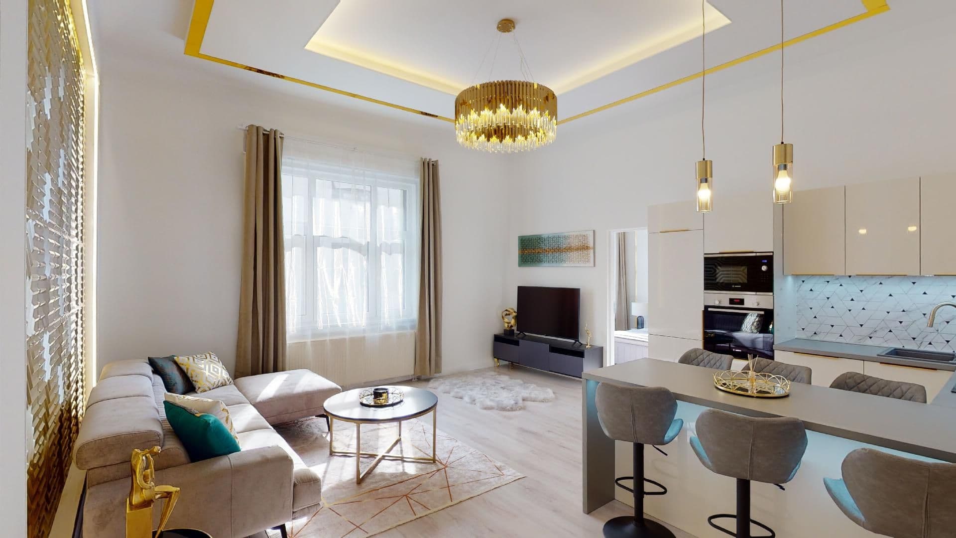 Luxuriuos art-deco Apartment with Danube view